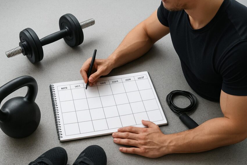 Jak planować trening siłowy i cardio w jednym tygodniu? przewodnik dla praktyków