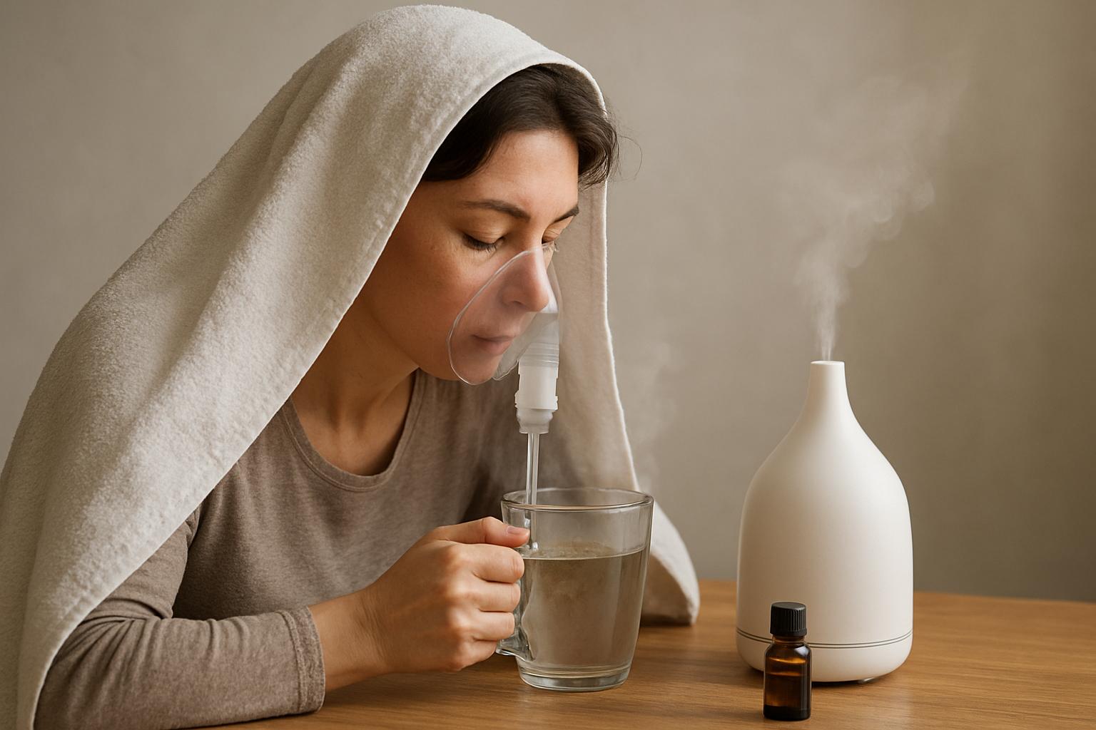 Inhalacje i olejki eteryczne – naturalne wsparcie dróg oddechowych. Olejek w inhalacji czy w dyfuzorze? Różne drogi i różny efekt Inhalacje i olejki eteryczne – naturalne wsparcie dróg oddechowych. Olejek w inhalacji czy w dyfuzorze? Różne drogi i różny efekt